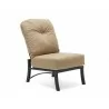 Woodard Cortland Armless Sectional Unit- Angled - Woodard Cortland Armless Sectional Unit- Angled