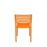 Savannah Side Chair - Orange - Back