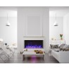 Amantii 50" Unit - 14 1/4" In Depth 3 Sided Glass Fireplace