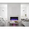 Amantii 50" Unit - 14 1/4" In Depth 3 Sided Glass Fireplace - Amantii 50" Unit - 14 1/4" In Depth 3 Sided Glass Fireplace