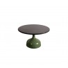 Cane-Line Glaze Coffee Table Base Large Olive Green
