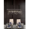 Zuo Modern Shooting Stars Ceiling Lamp Chrome - Lifestyle