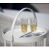 Cane-Line Roll Trolley white bar