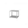 Cane-Line Level Coffee Table Small  top Light grey - Cane-Line Level Coffee Table Small  top Light grey