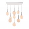 Zuo Modern Epsilon Ceiling Lamp White - Front