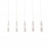 Zuo Modern Celeron Ceiling Lamp Clear - Front with White BG - Zuo Modern Celeron Ceiling Lamp Clear - Front with White BG
