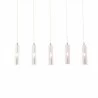 Zuo Modern Celeron Ceiling Lamp Clear - Front with White BG - Zuo Modern Celeron Ceiling Lamp Clear - Front with White BG