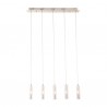 Zuo Modern Celeron Ceiling Lamp Clear - Full View