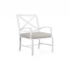 Bristol Dining Chair in Canvas Flax w/ Self Welt - Front Side Angle - Bristol Dining Chair in Canvas Flax w/ Self Welt - Front Side Angle