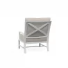 Bristol Club Chair Canvas Flax in Canvas Flax w/ Self Welt - Back Side Angle - Bristol Club Chair Canvas Flax in Canvas Flax w/ Self Welt - Back Side Angle