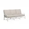Bristol Sofa in Canvas Flax w/ Self Welt - Front Side Angle - Bristol Sofa in Canvas Flax w/ Self Welt - Front Side Angle