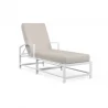 Bristol Chaise in Canvas Flax w/ Self Welt - Front Side Angle - Bristol Chaise in Canvas Flax w/ Self Welt - Front Side Angle