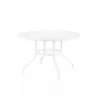 Sunset West Bristol 48" Round Dining Table - Side - Sunset West Bristol 48" Round Dining Table - Side
