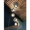 Zuo Modern Meteor Shower Ceiling Lamp Chrome - Lifestyle - Zuo Modern Meteor Shower Ceiling Lamp Chrome - Lifestyle