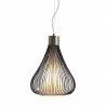 Zuo Modern Interstellar Ceiling Lamp Black - Front Close-up - Zuo Modern Interstellar Ceiling Lamp Black - Front Close-up