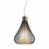 Zuo Modern Interstellar Ceiling Lamp Black - Front Close-up - Zuo Modern Interstellar Ceiling Lamp Black - Front Close-up