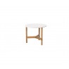 Cane-Line Twist Coffee Table, Small, Teak White, Cane-line HI-Core