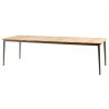 Cane-Line Core Dining Table, 108x36 Inches, Incl. Teak Table Top