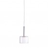 Zuo Modern Storm Ceiling Lamp Clear - Front with White BG