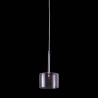 Zuo Modern Storm Ceiling Lamp Clear - Black BG