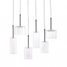 Zuo Modern Hale Ceiling Lamp Clear - Front