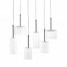 Zuo Modern Hale Ceiling Lamp Clear - Front - Zuo Modern Hale Ceiling Lamp Clear - Front