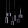 Zuo Modern Hale Ceiling Lamp Clear - Black BG