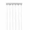 Zuo Modern Hale Ceiling Lamp Clear - Mount - Zuo Modern Hale Ceiling Lamp Clear - Mount