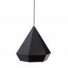 Zuo Modern Forecast Ceiling Lamp - Close-Up Black - Zuo Modern Forecast Ceiling Lamp - Close-Up Black