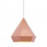 Zuo Modern Forecast Ceiling Lamp - Front Rose Gold