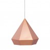 Zuo Modern Forecast Ceiling Lamp - Front Rose GoldTop Front