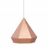 Zuo Modern Forecast Ceiling Lamp - Front Rose GoldTop Front - Zuo Modern Forecast Ceiling Lamp - Front Rose GoldTop Front