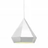 Zuo Modern Forecast Ceiling Lamp - Close-up Silver - Zuo Modern Forecast Ceiling Lamp - Close-up Silver