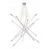 Zuo Modern Belief Ceiling Lamp Chrome - Front