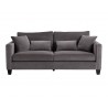 Sunpan Cathedral Sofa - Grey - Front