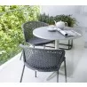 Cane-Line Lean Chair, Stackable, Close view - Cane-Line Lean Chair, Stackable, Close view