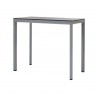 Cane-Line Drop Bar Table 59.1" x 29.6 Fossil black, ceramic