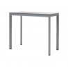 Cane-Line Drop Bar Table 59.1" x 29.6" Light grey, aluminium