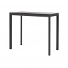 Cane-Line Drop Bar Table 59.1" x 29.6" Fossil black, ceramic 