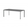 Cane-Line Drop Dining Table Lava Grey