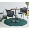 Cane-Line Go Cafe Table & Chair Set - Cane-Line Go Cafe Table & Chair Set