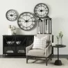 Mercana Poppy I 79x16 Black Metal With Glass Door Sideboard 1 - Mercana Poppy I 79x16 Black Metal With Glass Door Sideboard 1