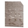Exquisite Rugs Metro Velvet Handmade Hand-Knotted New Zealand Wool and Viscose Area Rug 087