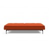  Innovation Living Dublexo Pin Sofa Bed in Elegance Paprika - Both Sides Fully Folded