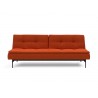  Innovation Living Dublexo Pin Sofa Bed in Elegance Paprika - Front
