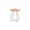 Cane-Line On-The-Move Side Table, Small Light rose  aluminium
