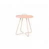Cane-Line On-The-Move Side Table, Small Dusty rose , aluminium - Cane-Line On-The-Move Side Table, Small Dusty rose , aluminium