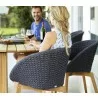 Cane-Line Peacock Chair W/Teak Legs, Cane-Line Soft Rope - Cane-Line Peacock Chair W/Teak Legs, Cane-Line Soft Rope