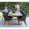 Cane-Line Endless Table, Dining Set