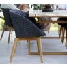 Cane-Line Endless table, 94.5" x 39.4" close view  - Cane-Line Endless table, 94.5" x 39.4" close view 
